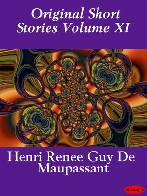 cover image of Original Short Stories, Volume XI